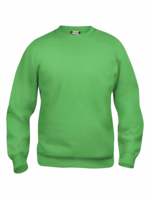 021030 Apple Green - Clique Roundneck Sweater