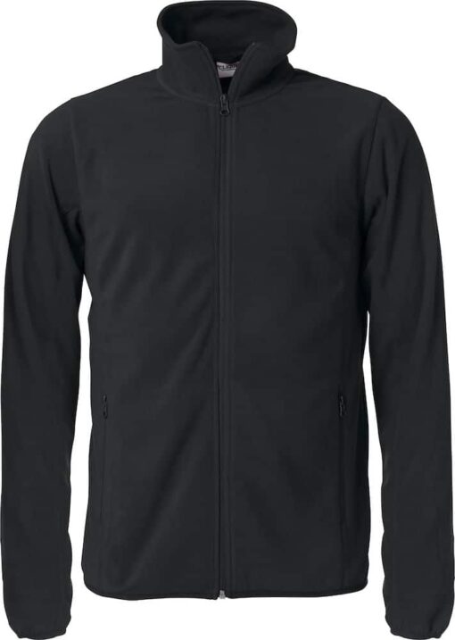 023914 BLACK - Clique Basic Micro Fleece Jacket - Men’s Fit