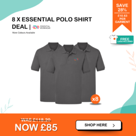 8 x Essential Polo Shirt Deal