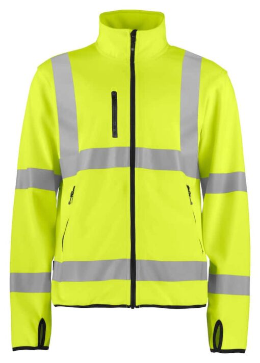 ProJob Hi Vis Softshell Jacket Lite EN ISO 20471 CLASS 3