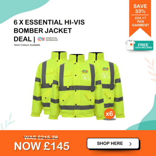 bomber jacket hi-vis deal