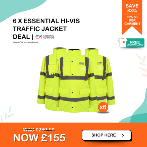 hi-vis traffic jacket deal