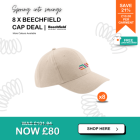 8 x Beechfield Cap Deal