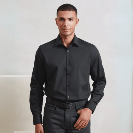 premier recycled poplin shirt