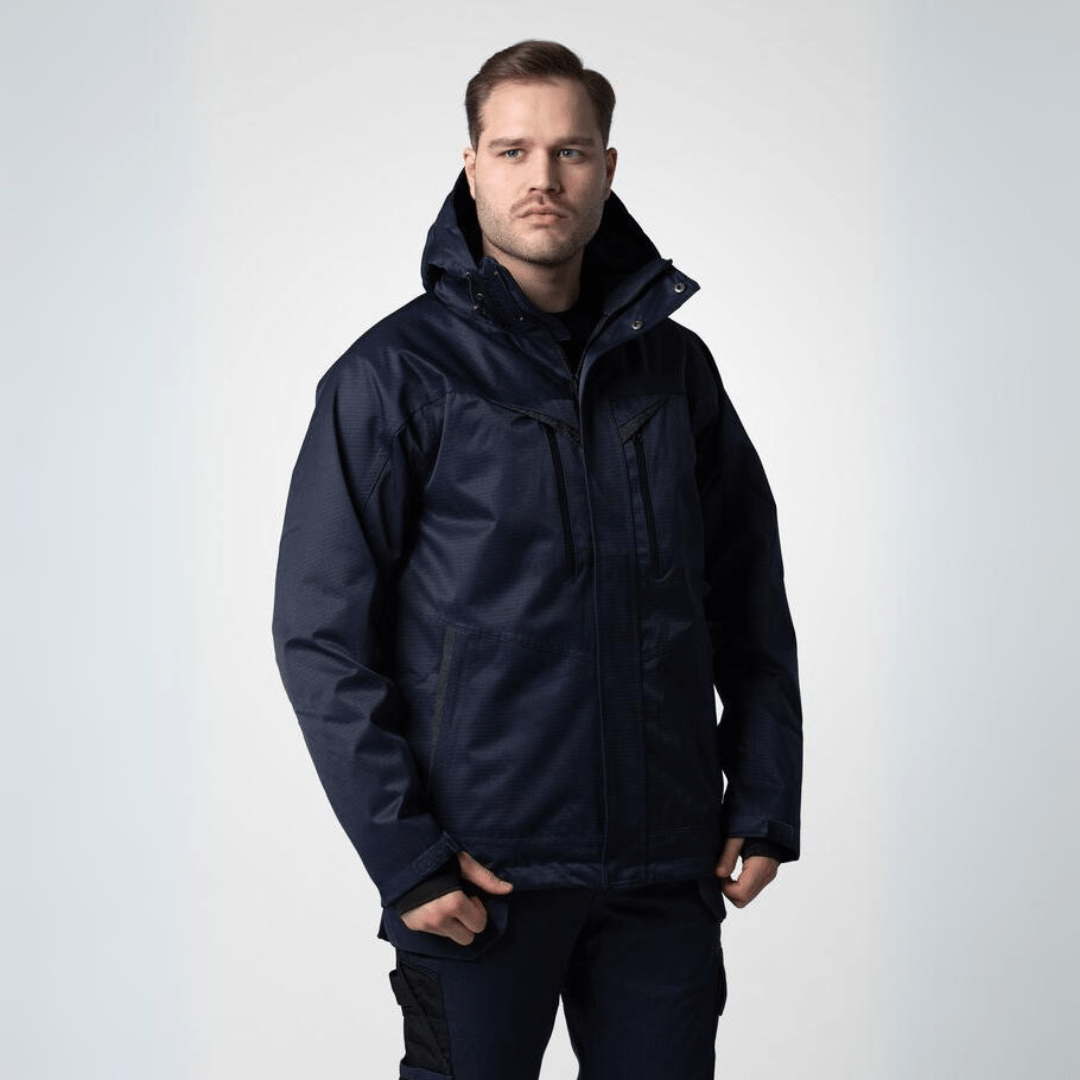 ProJob Detachable Hood Waterproof Functional Jacket