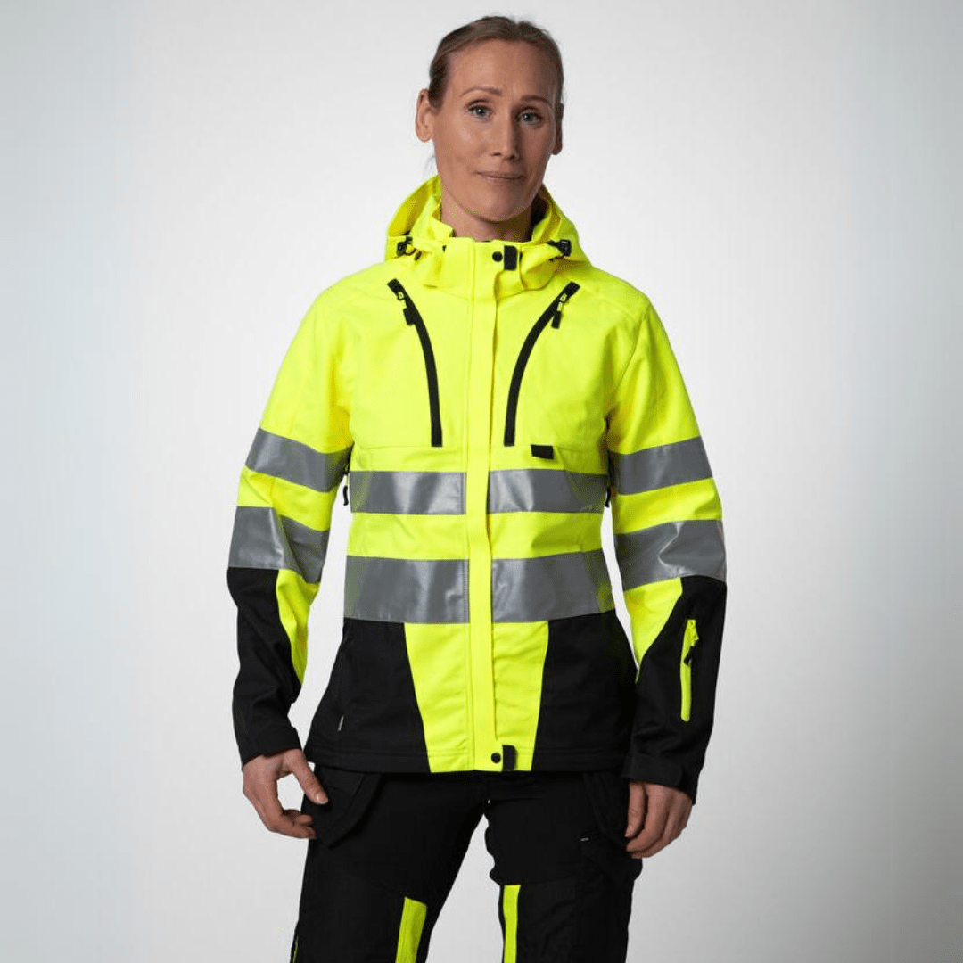 ProJob Padded Women’s Hi-Vis Jacket EN ISO 20471 CLASS 3/2