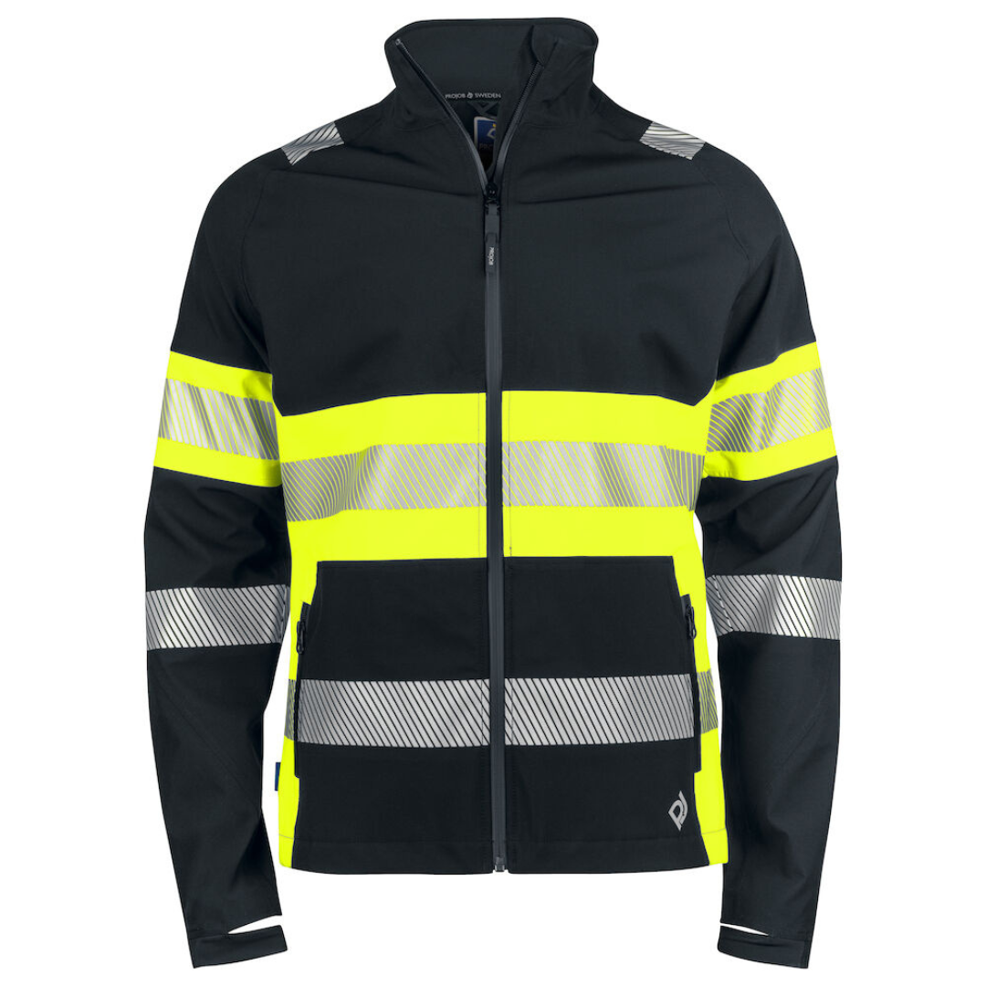 ProJob Waterproof Hi-Vis Jacket EN ISO 20471 CLASS 1