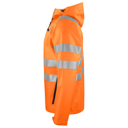 6450 RAINJACKET EN ISO 20471 CLASS 32 7 - ProJob Hi-Vis Rain Jacket EN ISO 20471 CLASS 3/2