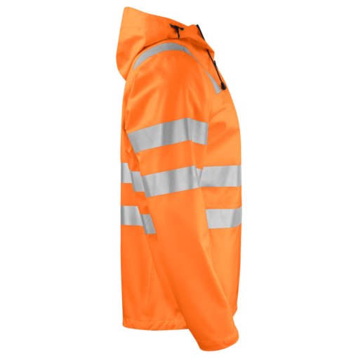 6450 RAINJACKET EN ISO 20471 CLASS 32 8 - ProJob Hi-Vis Rain Jacket EN ISO 20471 CLASS 3/2