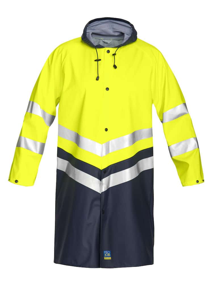 ProJob Hi-Vis Rain Jacket