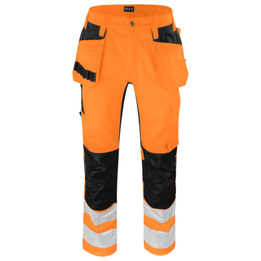 6570 WAISTPANT STRETCH EN ISO 20471 CLASS 2 5 - ProJob Stretch Hi Vis Pants EN ISO 20471 CLASS 2