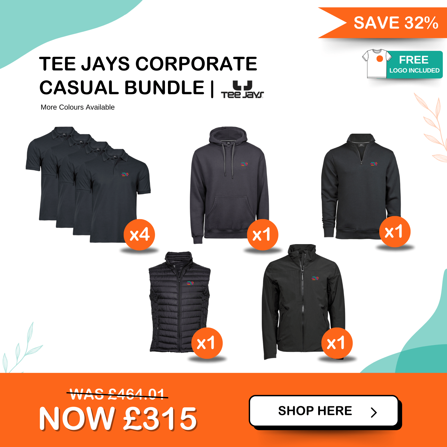 tee jays corporate bundle