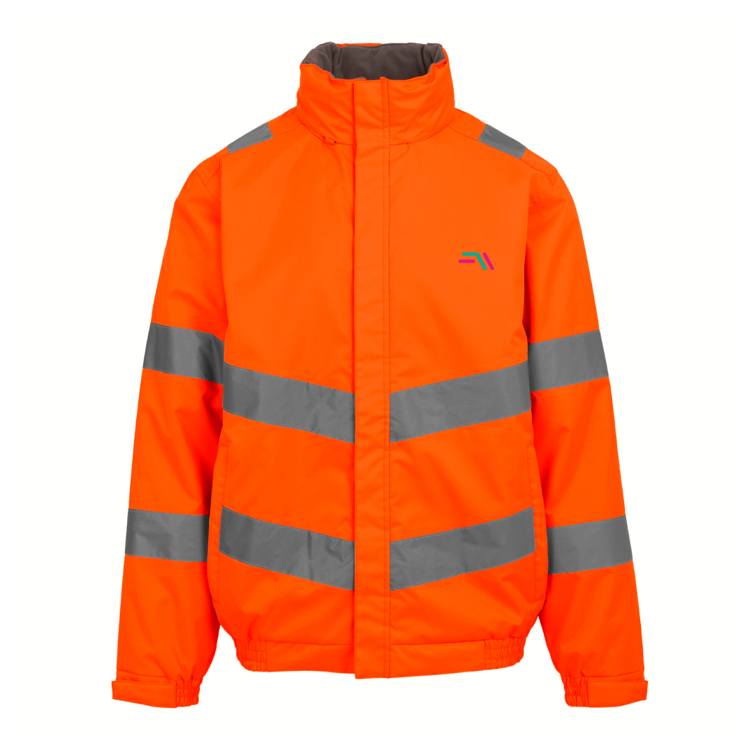 Customisable hi-vis jacket