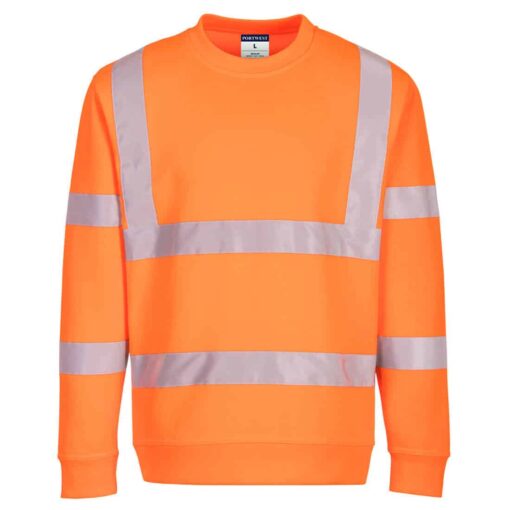 EC13ORR - Portwest Planet Eco Hi-Vis Sweatshirt
