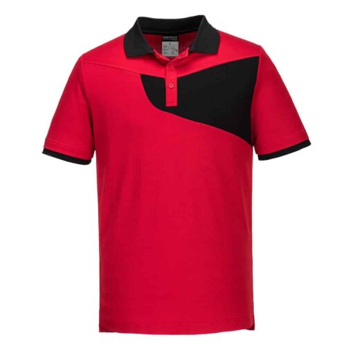 PW210RBK - Portwest PW2 Cotton Comfort Polo Shirt