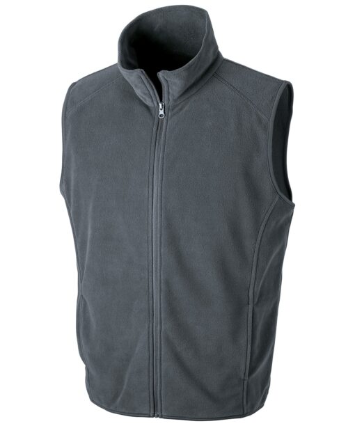 Result Core Microfleece Gilet Charcoal R116X - Result Core Microfleece Gilet