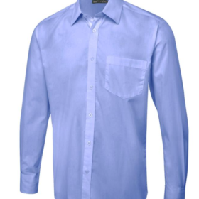Uneek Tailored Long Sleeve  Poplin Shirt – Men’s Fit