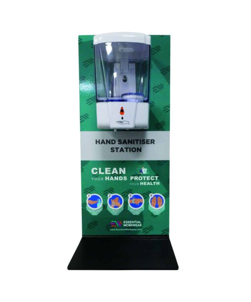 Stand Close Up scaled - Touch Free Hand Sanitiser Stand