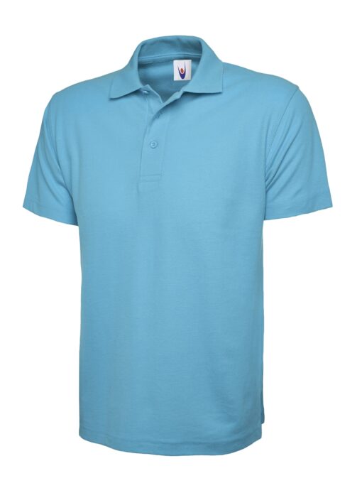 UC101 SKY BLUE - Uneek Classic Polo shirt -Unisex Fit