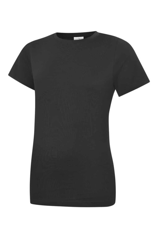 UC318LACK - Uneek Classic Crew Neck T-Shirt - Ladies Fit
