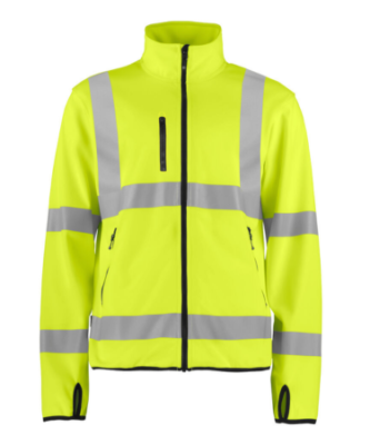 hi-vis softshell jacket