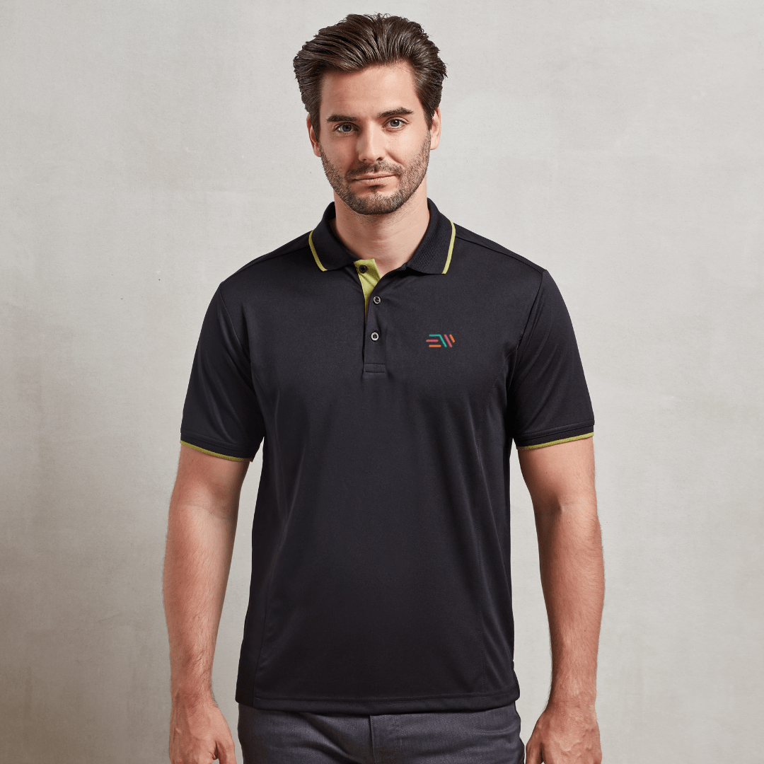 Branded polo shirts