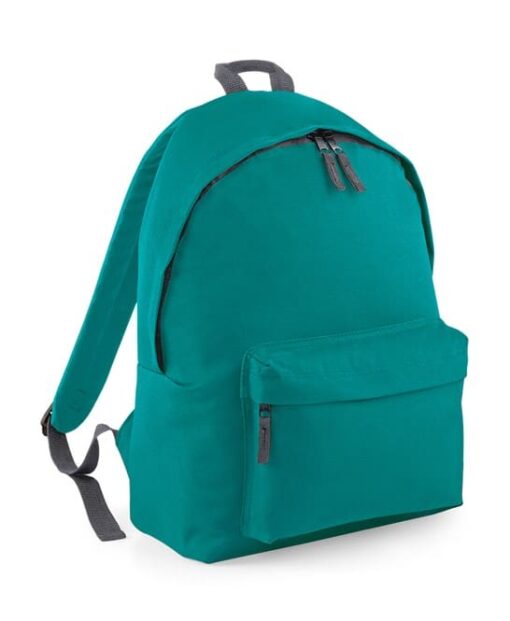 bg125 emerald graphitegrey ft - Bagbase Original Fashion Backpack