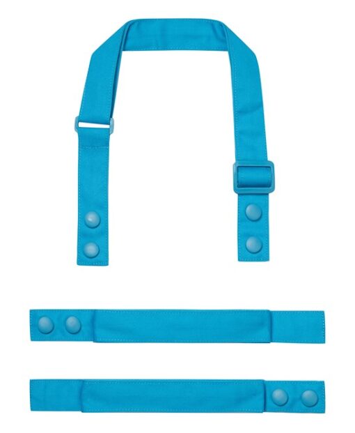 pr191 turquoise ft2 - Premier Swap & Pop Customisable Apron - Straps
