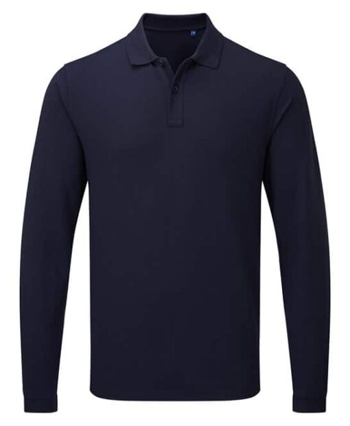 long sleeve polo shirt