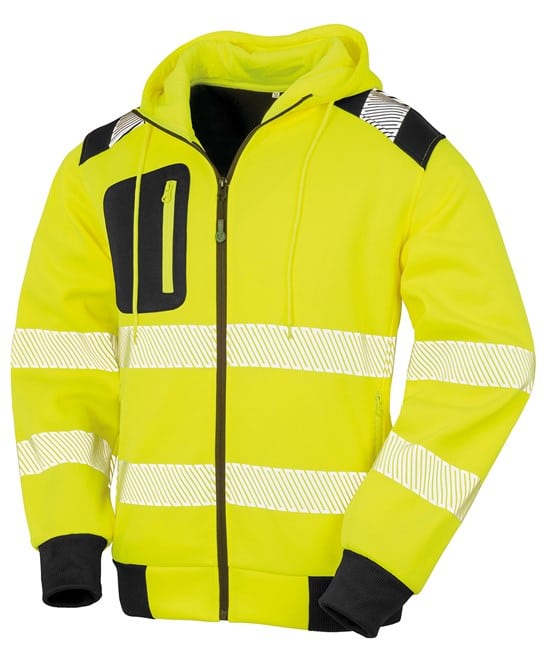 Result Recycled Robust Zipped Safety Hoodie