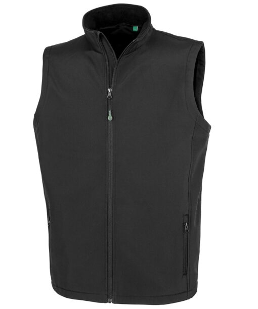 recycled 2-layer softshell bodywarmer