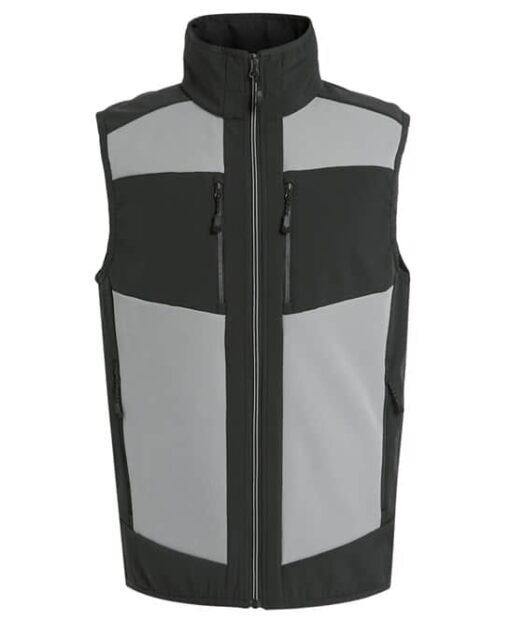 rg543 mineralgrey ash ft3 - Regatta E-Volve 2-Layer Softshell Bodywarmer