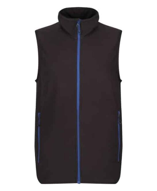 rg583 black newroyal ft - Regatta Navigate Fleece Bodywarmer